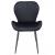 Scaun bucatarie/living, Jumi, Veira, catifea, metal, negru, 52x57x85 cm GartenVIP DiyLine