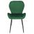 Scaun bucatarie/living, Jumi, Veira, catifea, metal, verde, 52x57x85 cm GartenVIP DiyLine