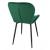 Scaun bucatarie/living, Jumi, Veira, catifea, metal, verde, 52x57x85 cm GartenVIP DiyLine