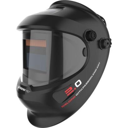 Masca de sudura cu autoreglare a intensitatii luminoase, DIN 9-13, 92.5x42.5 cm, negru, Strend Pro GartenVIP DiyLine