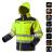 Geaca de lucru, reflectorizanta, galben, impermeabil, model Visibility, marimea XL/56, NEO GartenVIP DiyLine
