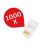 Pachet 1000 bucăți Mufa RJ45 cat5 SafetyGuard Surveillance