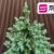 Brad artificial Sersimo, Scandinavia, verde cu varfuri argintii, integral 3D, 210 cm Household NewTrend