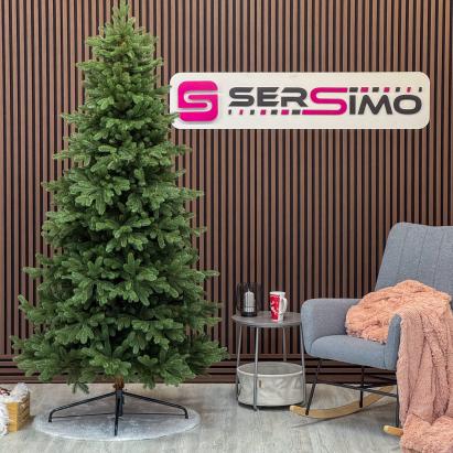 Brad artificial Sersimo, Sofie Elite, verde, integral 3D, 230 cm Household NewTrend