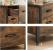 VASAGLE Noptiera cu 3 sertare pentru dormitor, design industrial, 40x40x60cm, maro rustic Household NewTrend