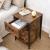 VASAGLE Noptiera cu 3 sertare pentru dormitor, design industrial, 40x40x60cm, maro rustic Household NewTrend