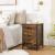 VASAGLE Noptiera cu 3 sertare pentru dormitor, design industrial, 40x40x60cm, maro rustic Household NewTrend