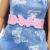 PAPUSA BARBIE FASHIONISTA CU PARUL MOV SI ROCHITA CU FLUTURASI SuperHeroes ToysZone