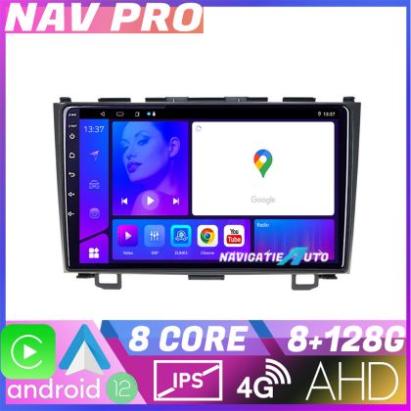 Navigatie Honda CR V KIT 009 EDOTEC-LITE Android Ecran 720P Octa Core 8 128 Carplay CarStore Technology