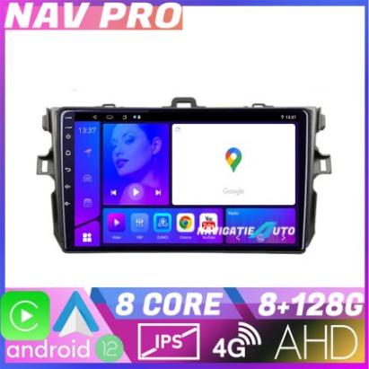 Navigatie Toyota Corolla KIT 063 EDOTEC-LITE Android Ecran 720P Octa Core 8 128 Carplay CarStore Technology