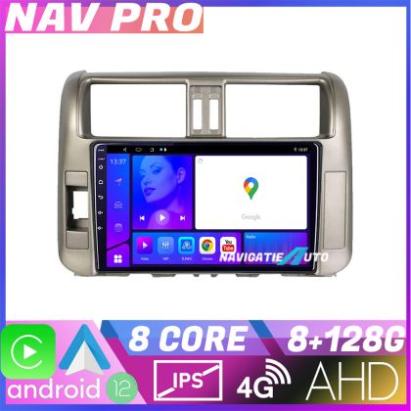 Navigatie Toyota Prado 2010 2013 KIT 347 EDOTEC-LITE Android Ecran 720P Octa Core 8 128 Carplay CarStore Technology