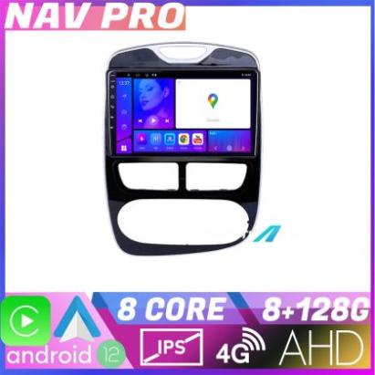 Navigatie Renault Clio 4 V1 KIT 467 EDOTEC-LITE Android Ecran 720P Octa Core 8 128 Carplay CarStore Technology