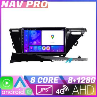 Navigatie Toyota Camry 2017 2021 V1 EDOTEC-LITE Android Ecran 720P Octa Core 8 128 Carplay CarStore Technology