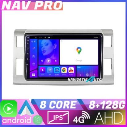 Navigatie Toyota Estima intre anii 2006 2013 EDOTEC-LITE Android Ecran 720P Octa Core 8 128 Carplay CarStore Technology