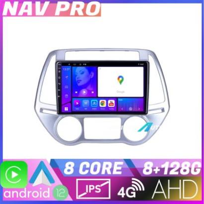 Navigatie Hyundai I20 2011 2014 manual si automat EDOTEC-LITE Android radio gps internet Octa core 8 128 Carplay CarStore Technology