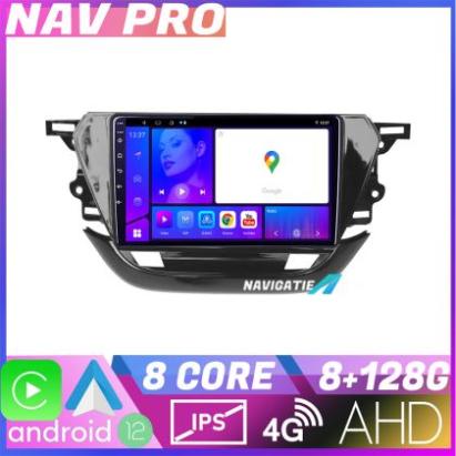 Navigatie Opel Corsa F 2019 EDOTEC-LITE Android Ecran 720P Octa Core 8 128 Carplay CarStore Technology