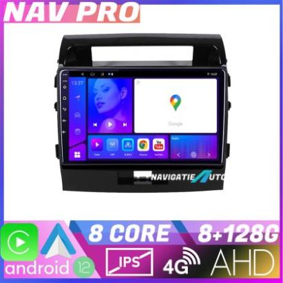 Navigatie Toyota LandCruiser 2008 2015 KIT 381 EDOTEC-LITE Android Ecran 720P Octa Core 8 128 Carplay v1 CarStore Technology