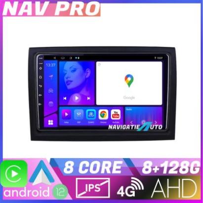 Navigatie Fiat ducato 2006 KIT DUCATO EDOTEC-LITE Android Ecran 720P Octa Core 8 128 Carplay v2 CarStore Technology