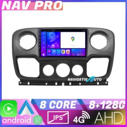 Navigatie Opel Movano  Renault Master 2010 2021 EDOTEC-LITE Android Ecran 720P Octa Core 8 128 Carplay v1 CarStore Technology