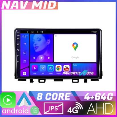 Navigatie Kia Stonic 2016 2020 EDOTEC-LITE Android Ecran 720P Octa Core 4 64 Carplay CarStore Technology