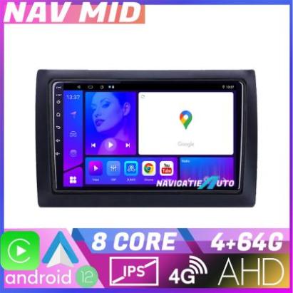 Navigatie Fiat Stilo KIT STILO EDOTEC-LITE Android Ecran 720P Octa Core 4 64 Carplay CarStore Technology