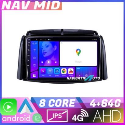 Navigatie Renault Koleos 2009 2016 KIT KOLEOS EDOTEC-LITE Android Ecran 720P Octa Core 4 64 Carplay CarStore Technology