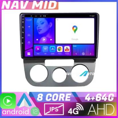 Navigatie VW Golf 5 2004 2010 clima manuala EDOTEC-LITE Android Ecran 720P Octa Core 4 64 Carplay CarStore Technology
