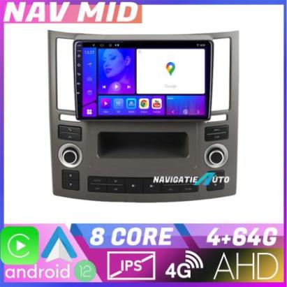 Navigatie Infiniti FX45 2007 2009 EDOTEC-LITE Android Ecran 720P Octa Core 4 64 Carplay CarStore Technology