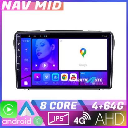 Navigatie Suzuki Alto 2009 2016 EDOTEC-LITE Android Ecran 720P Octa Core 4 64 Carplay CarStore Technology