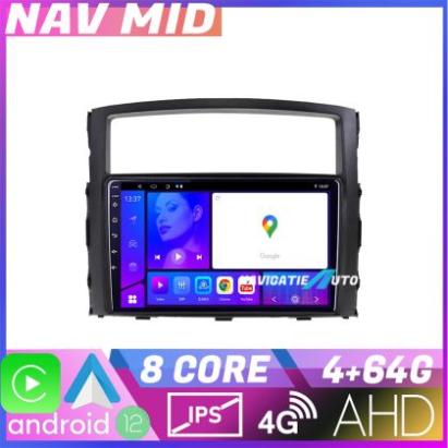 Navigatie Mitsubishi Pajero KIT 452 EDOTEC-LITE Android Ecran 720P Octa Core 4 64 Carplay CarStore Technology