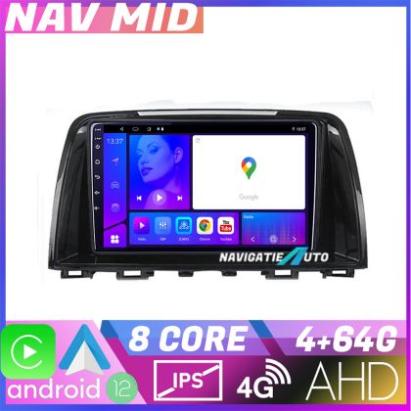 Navigatie Mazda 6 2013 2017 KIT 223 EDOTEC-LITE Android Ecran 720P Octa Core 4 64 Carplay CarStore Technology
