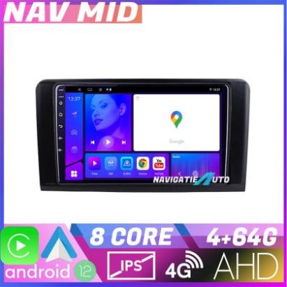 Navigatie Mercedes ML GL KIT 213 EDOTEC-LITE Android Ecran 720P Octa Core 4 64 Carplay CarStore Technology