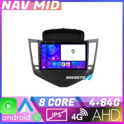 Navigatie Chevrolet Cruze KIT 045 EDOTEC-LITE Android Ecran 720P Octa Core 4 64 Carplay CarStore Technology