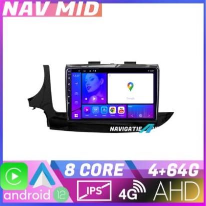 Navigatie Opel Mokka 2016 KIT MOKKA2 EDOTEC-LITE Android Ecran 720P Octa Core 4 64 Carplay v1 CarStore Technology