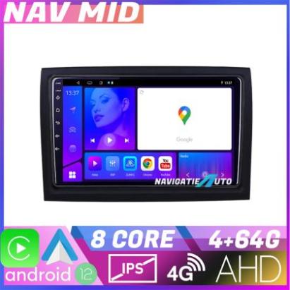 Navigatie Fiat ducato 2006 KIT DUCATO EDOTEC-LITE Android Ecran 720P Octa Core 4 64 Carplay v1 CarStore Technology