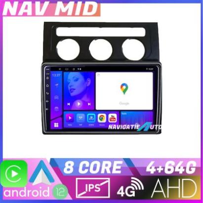 Navigatie VW Touran 2003 2009 clima automata KIT touran2 EDOTEC-LITE Android Ecran 720P Octa Core 4 64 Carplay CarStore Technology