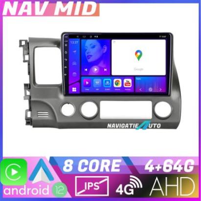 Navigatie Honda Civic Sedan KIT 044 EDOTEC-LITE Android Ecran 720P Octa Core 4 64 Carplay CarStore Technology