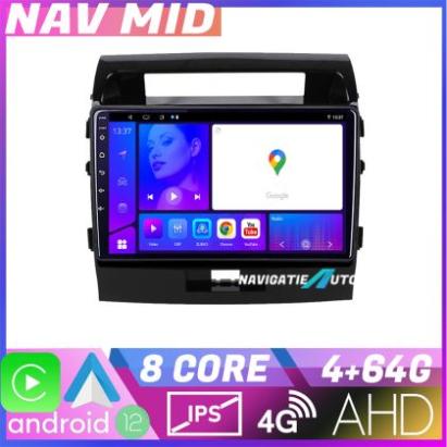 Navigatie Toyota LandCruiser 2008 2015 KIT 381 EDOTEC-LITE Android Ecran 720P Octa Core 4 64 Carplay v1 CarStore Technology
