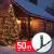 Decor Luminos Crăciun - Șir Lumini LED - 50 m - Multicolor - 1000 LED - 220-240V - 9W - Cablu Verde Best CarHome