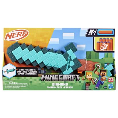 NERF BLASTER NERF MINECRAFT DIAMOND SuperHeroes ToysZone