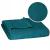 Patura pufoasa pentru 2 persoane, 2 fete, model in relief, 160x200cm, verde marin Household NewTrend