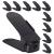 (DL) Set 10 organizatoare pentru pantofi regalabile, plastic, culoare negru Household NewTrend