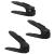 (DL) Set 10 organizatoare pentru pantofi regalabile, plastic, culoare negru Household NewTrend