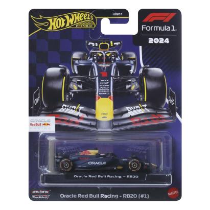 HOT WHEELS PREMIUM REAL RIDERS FORMULA 1 2024 ORACLE RED BULL RACING RB20 NUMARUL 1 SCARA 1 LA 64 SuperHeroes ToysZone