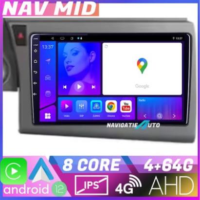 Navigatie Audi A6 C6 2004-2010 Octa Core EDOTEC-LITE Android Ecran 720P Octa Core 4+64 Carplay  Android auto CarStore Technology