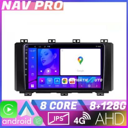 Navigatie Toyota Auris 2013-2018 EDOTEC-LITE Android Ecran 720P Octa Core 8+128 Carplay  Android auto CarStore Technology