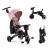 TRICICLETA KINDERKRAFT JAZZ 2, PINK SuperHeroes ToysZone