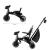TRICICLETA KINDERKRAFT JAZZ 2, GREY SuperHeroes ToysZone