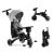 TRICICLETA KINDERKRAFT JAZZ 2, GREY SuperHeroes ToysZone