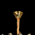 Candelabru Cristal CC6705/500GD 9x E14, Diametru 49cm, Auriu Lucios, Inaltime Reglabila ModernLight Concept